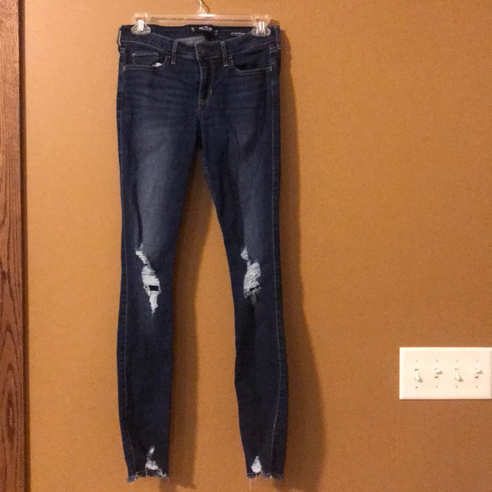 Hollister low rise super skinny jeans
